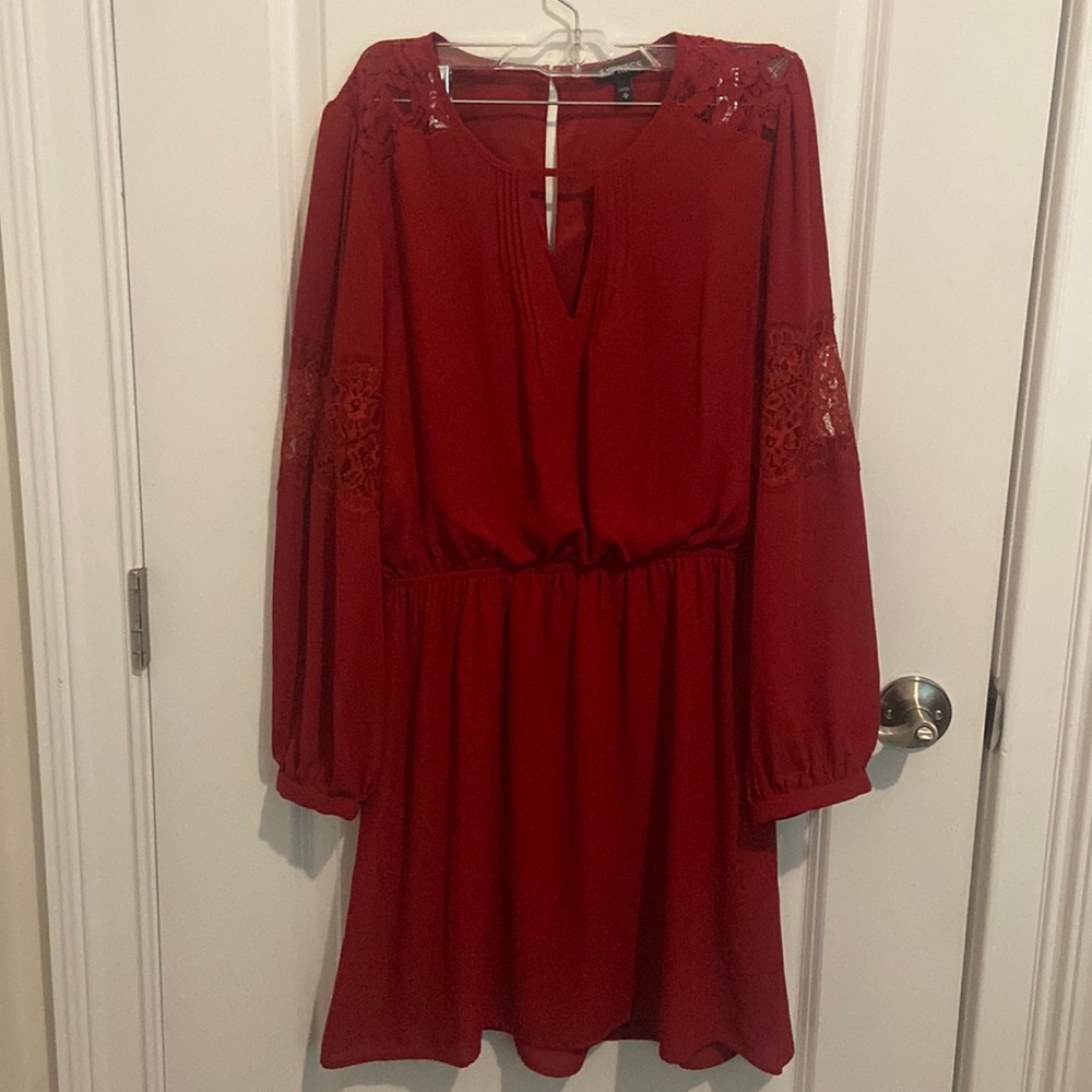 Red dress